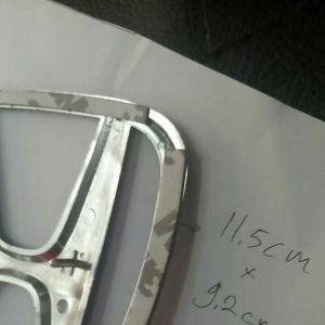 Emblem Logo H Honda Hitam Metalik