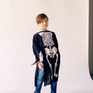 Realistic Skeleton Costume Accessory Efficient Halloween Party Decors For Family Fun Home Office School