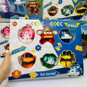 Đồ chơi biệt đội Robocar Poli biến hình ( chế độ robot chế độ xe ) cho bé thỏa sức sáng tạo Toy