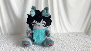 Erchuang Collapsed Star Dome Railway Danheng Cat Plush Doll Danheng Meow Honkai Star Rail