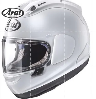 ARAI HELMET/ARAI RX7X GLASS WHITE/THROTTLE AND TRAIL CO.