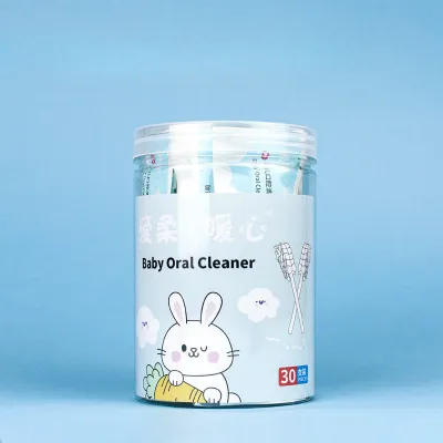 【Bestmix】พร้อมส่ง ที่เช็ดลิ้นเด็ก 30/50 ก้าน อ่อนนุ่ม ปลอดภัย ผ้าก๊อซทำความสะอาดช่องปาก ป้องกันเชื้อราในปาก เหมาะสำหรับทารก