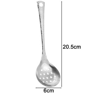 Stainless Steel Soup Spoon Household Hot Pot Colander Large Serving Spoon Food Grade High-end Soup Spoon