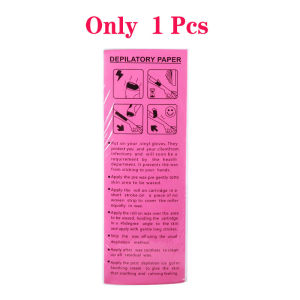 100 Pcs Disposable Depilatory Paper Non-Woven Double-Sided Thickened Beeswax Special Paper Disposable Hair Removal Wax Paper White Hair Removal Paper In Bags