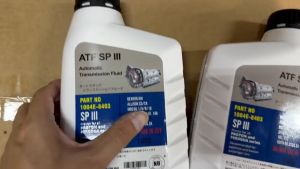 THAILAND ATF SP3lll AUTOMATIC TRANSMISSION FLUID OIL 1L 1LITRE ( RED ) 100 % NEW