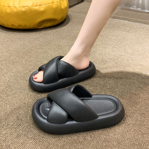 LH.Bigsize พร้อมส่ง🚚รองเท้าแตะแฟชั่นผู้หญิง แบบสายไขว้ดีเทลงามสุดๆ 5 สี รองเท้าแตะผญพื้นนิ่มพื้นหนาน้ำหนักเบาสวมใส่สบาย😍