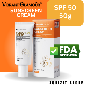 Vibrant Glamour Sunscreen Cream Whitening Sunscreen Intensive UV Sunblock Cream Sunscreen for Face and Body SPF50+ UVA/UVB