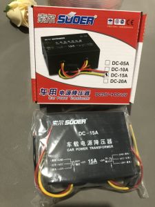 Đổi nguồn 15A rin đỏ cho xe ô tô