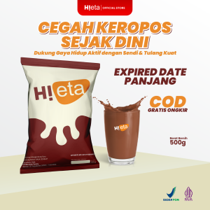 Susu Kambing Etawa Bubuk 500gr - Rasa Cokelat - HiEta