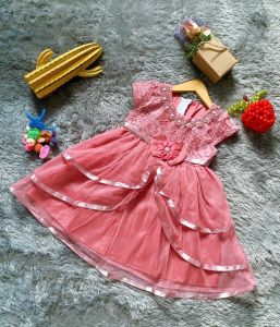 PELANGI PESTA-dres pesta anak / baju anak perempuan / dress anak / dres anak cantik / baju anak murah / dres anak / gaun bayi /dress baby