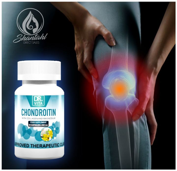 Dr. Vita Chondroitin with Collagen and Magnesium for healthy joints and
