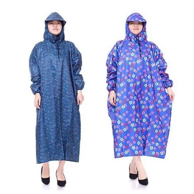 Áo Mưa Bộ Cao Cấp Có Phản Quang Vải chống thấm nước Loại Vải Cực Dày Cho Cả Nam Và Nữ