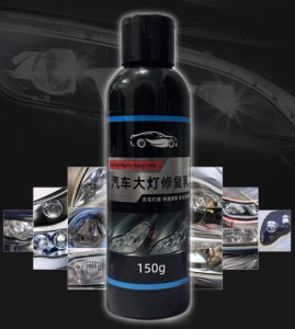 Car care headlight cleaner car 150g car headlight scratch remover car headlight repair car lens repair headlight polishing machine headlight repair device car headlights from yellow headlights into brand new and translucent giving sponge wipe