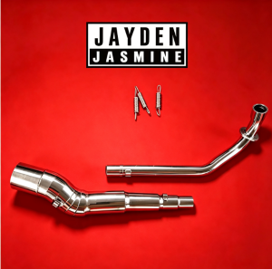 Honda XRM 125 stainless elbow 51mm