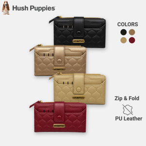 Hush Puppies Women Long Purse Wallet Quilted PU Leather HLA679962