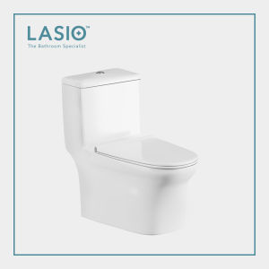 LASIO One Piece Siphonic Water Closet WC Toilet Bowl Compact LUX 802 Jamban Tandas