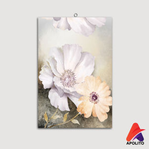 HIASAN DINDING BEAUTIFUL FLOWERS APOLITO ( 20X30 CM ) PEMANDANGAN BUNGA PAJANGAN DINDING DEKORASI DINDING PAJANGAN KAYU PAJANGAN DINDING