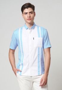 Kemeja Pria Lengan Pendek Katun Twill – Nyaman Adem & Stylish