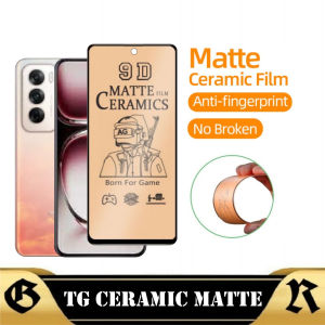Anti Gores Layar Ponsel OPPO RENO 12 / RENO 12 PRO /RENO 12F 5G Full Cover Ceramic Matte Anti Pecah Cover Lentur