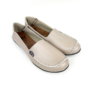 Sepatu Kulit Wanita / Flat Shoes Bahan Kulit Sapi Asli Garut Z-069