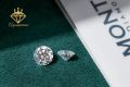 (Size 5.4 ly) Kim cương nhân tạo cao cấp Monte Moissanite nhập khẩu châu Âu. 