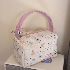 กระเป๋าใส่อุปกรณ์อาบน้ำ น่ารั ก ารเดินทางสามมิติ กระเป๋าหมี องค์ประกอบหมี ใช้งานได้จริงเมื่อเดินทาง