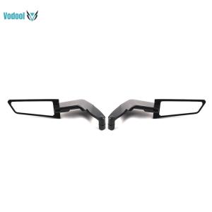 2Pcs Motorcycle Mirrors Universal 10mm 8mm Motorcycle Wind Wing Side Mirror [Vodool Official Center]