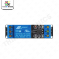 SONGLET Compact 1-Channel Relay Module with Optocoupler 5V/12V 10A for Electrical Circuit Control. 