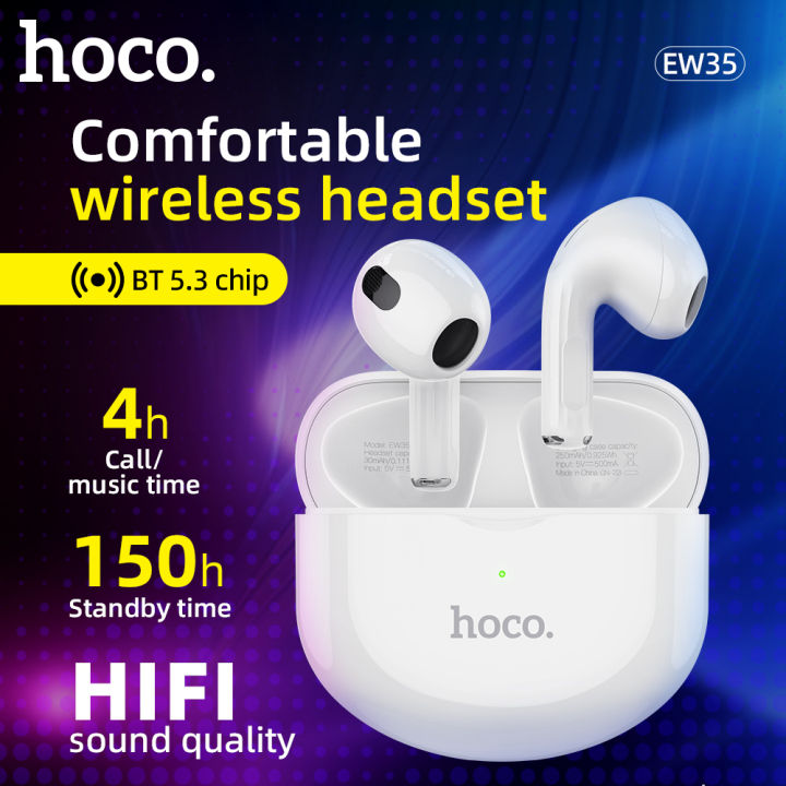 【Vận chuyển 24 giờ】Tai nghe Hoco ew35 không dây chuẩn TWS Tai nghe nhét ...