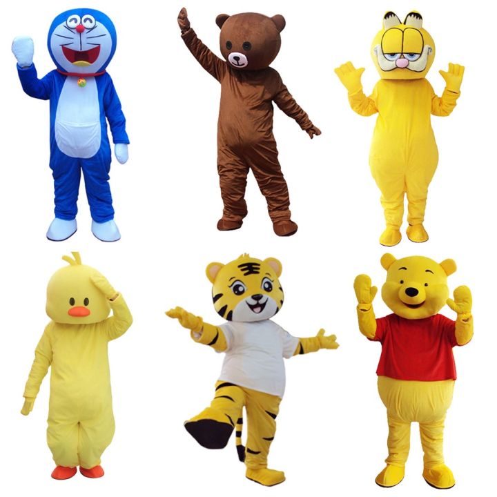【PRETTYGG】 Mascot costume cartoon character party role play costume ...