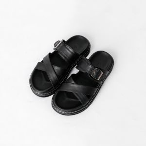 Pamole Sandal Wanita Kekinian Sendal Wanita Sendal Flat Wanita - Bolsa Series