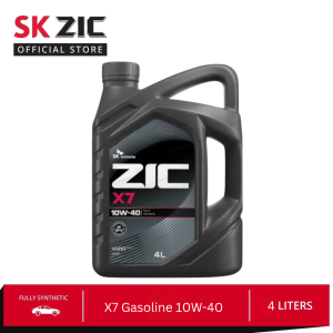 SK ZIC X7 10W-40 4L API SQ Fully Synthetic Engine Oil for Gasoline Engines