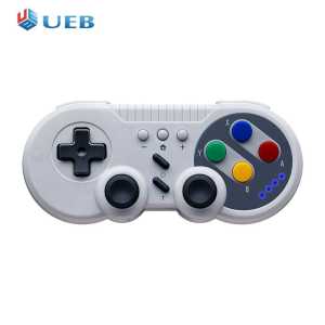 Tay Cầm Chơi Game Không Dây Cho Máy Tính Công Tắc Nin/Tendo Với Chức Năng Turbo Rung Động Cơ Kép