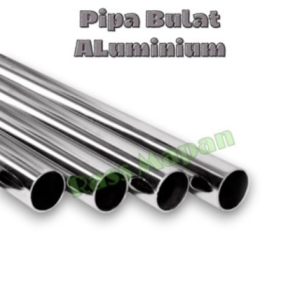 3 Meter Pipa Aluminium Pipa Oval Pipa Stainless Tanpa Potong