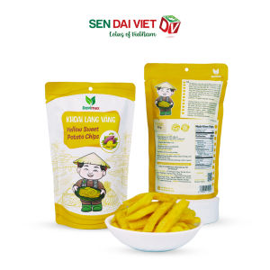 Khoai Lang Sấy Giòn-Ngon Ngọt Tự Nhiên Ăn Ngon Sống Khỏe ĐV- Sen Đại Việt- Gói 50g