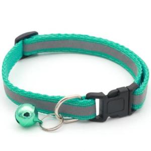 Pet Collar Reflective Collar Adjustable Cat Collar With Bell Kitten Collar Puppy Collar