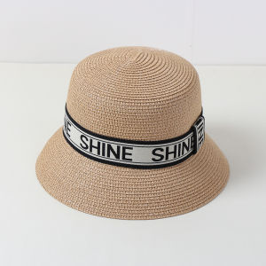 [ CAO CẤP ] Mũ cói cao cấp viền thun chữ SHINE cá tính cho nữ phù hợp đi biển chụp hình.. nhiều màu sắc để lựa chọn