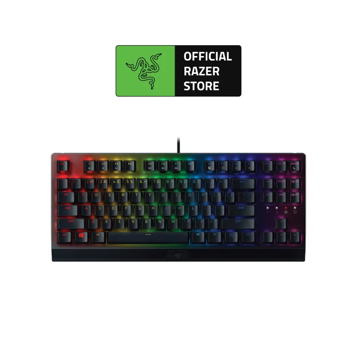 Razer BlackWidow V3 Tenkeyless Mechanical Gaming Keyboard | Chroma RGB Lighting | Compact Form Factor