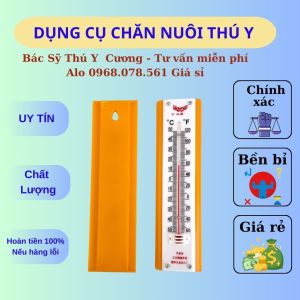 Nhiệt Kế Treo Phòng Đo Nhiệt Độ Môi Trường Chuồng Nuôi Kho Xưởng Tủ Lạnh Bảo Quản