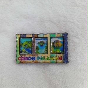 Coron Palawan 3D Ref Magnet Ceramic Wooden Refrigerator Fridge Magnet Travel Souvenir Collectible Gift