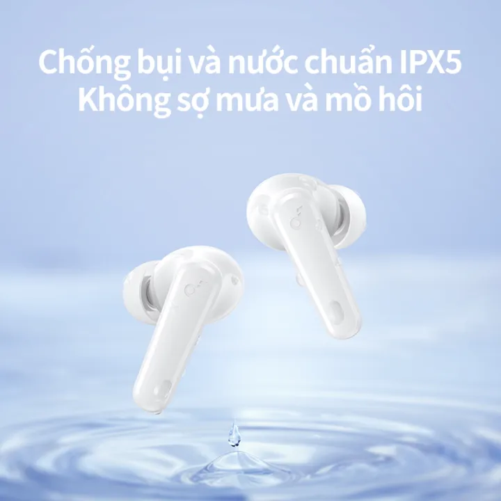 Tai nghe bluetooth soundcore R50i (P20i) siêu nhỏ gọn | Tai nghe không dây | 30 giờ phát nhạc | Chống nước IPX5 | BigBuy360 - bigbuy360.vn