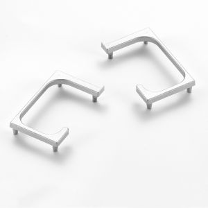 Yo-Fun 1.5M Silver/Black Aluminum Cabinet Handle Modern Continous Handle For Cabinet Holder Door Drawer