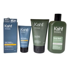 Paket Kahf Skincare Pria/Kahf Cream Perawatan Cowo/ Serum Wajah Khusus laki laki/ Semua Jenis Kulit