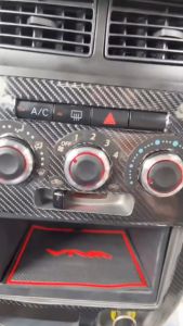 AUTOKEDAI For Perodua Viva 3Colors Aircond knob (plug and play) Aluminum Alloy 3Pcs/Set