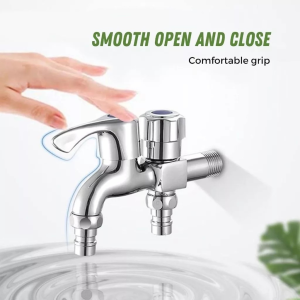 Mitch Best Two Way Faucet 304 Stainless Steel Dual Function Water Tap Sink Faucet Bathroom Faucet