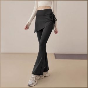 Fake Two Piece Yoga Pants Fitness Sweatpants Women Yoga Clothing