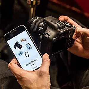 Canon EOS 2000D DSLR Camera and EF-S 18-55 mm IS II Lens