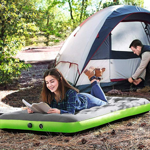 BESTWAY INFLATABLE AIR BED WITH PILLOW (DOUBLE PERSON) WITHOUT AIR PUMP 67635