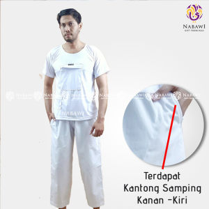 Nabawi Celana Ihram Laki-laki - Putih