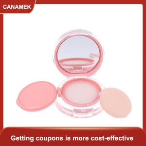【CANAMEK 】 Pink Mini Air Cushion Foundation DIY Box Empty Puff Box With Mirror For BB Cream Cosmetic Container Makeup Case Skin Care